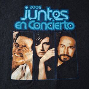Vintage T Shirt 2006 Juntos en Conceirto Marc Anthony Concert Tee Adult Size XL